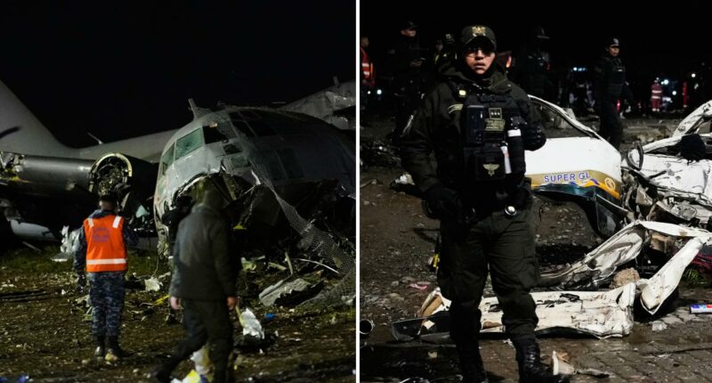 Cargo plane carrying money crashes near capital of Bolivia â at least 15 dead, official says
